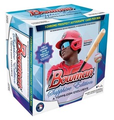 2023 Bowman Baseball Hobby Box - SAPPHIRE Edition